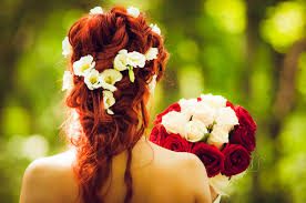 Coronas de flores para el cabello